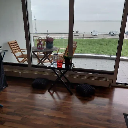 Mit Meerblick Und Großer Loggia - Direktzugang Zur Nordsee *