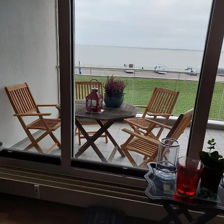 Mit Meerblick Und Großer Loggia - Direktzugang Zur Nordsee