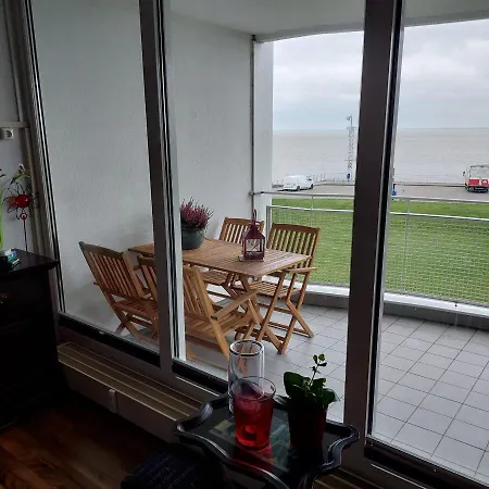 Lägenhet Mit Meerblick Und Grosser Loggia - Direktzugang Zur Nordsee Wilhelmshaven
