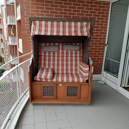 Mit Meerblick Und Grosser Loggia - Direktzugang Zur Nordsee 公寓 *