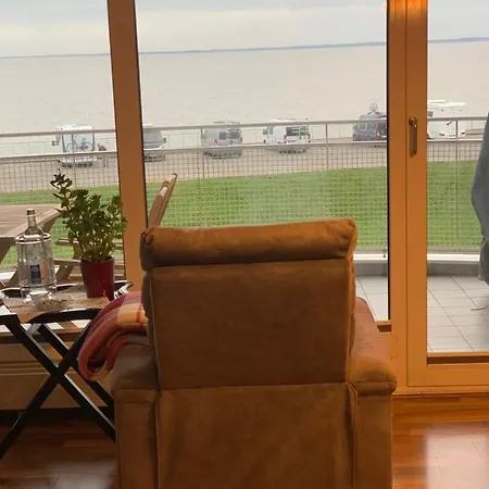 Lägenhet Mit Meerblick Und Grosser Loggia - Direktzugang Zur Nordsee Wilhelmshaven