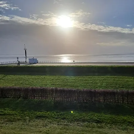 Mit Meerblick Und Grosser Loggia - Direktzugang Zur Nordsee *
