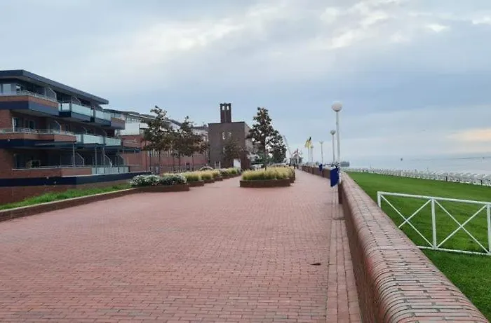 Mit Meerblick Und Grosser Loggia - Direktzugang Zur Nordsee 公寓